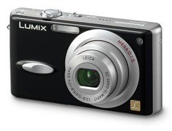 Panasonic Lumix DMC-FX8K 5MP Digital Camera with 3x Image Stabilized Optical Zoom (Black) N6