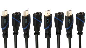 High Speed HDMI Cable With Ethernet - 3 Feet, CL3 Certified - Supports 3D and Audio Return Channel, 10-Pack N10