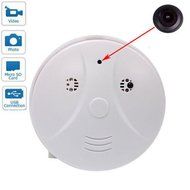 4 Function Video/Pic/Voice/Motion Detect HD Hidden Camera Smoke Fire Detector Shape Secret Spy Tool Evident Record...