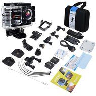Campark&reg; 4K 30fps WiFi Ultra HD Waterproof Sports Action Camera,SONY Sensor,Time Lapse,Slow Motion, TWO Batteries... N3