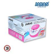 Jaras Limited Edition Portable Pink Boombox Stereo CD Player with AM/FM Stereo Radio and Aux Line-in N8