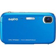 Sanyo Xacti VPC-TP1000BL 10 Megapixels Digital Camera - 3x Optical Zoom/6x Digital Zoom - 3-inch LCD Display -...