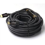 PlugLug HD-600 Series High-Speed HDMI Cable (25 Feet) - Supports Ethernet, 3D, and Audio Return - Triple Shielded... N28