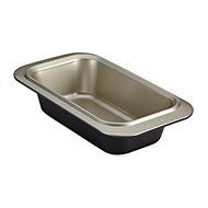 Anolon 59966 Nonstick Bakeware Loaf Pan, Onyx/Pewter, 9 x 5 Inch