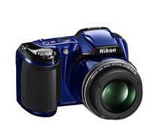 Nikon COOLPIX L810 16.1 MP Digital Camera with 26x Zoom NIKKOR ED Glass Lens and 3-inch LCD (Blue) N6
