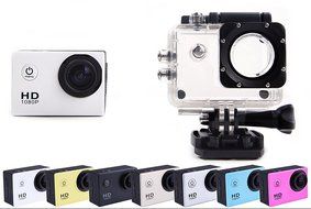 Ceweal&reg; CW-54040_1 Hot SJ4000 12MP 720P Helmet Sports DVR DV Video Car Cam Full HD DV Action Waterproof 30M IP68... N5