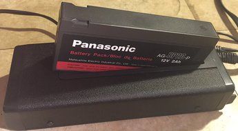 Panasonic VHS Reporter AG-188 Movie Camera N9