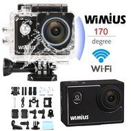 Sports Camera,WiMiUS&reg; 16MP HD 1080P WIFI Action Camera Waterproof Sports Diving Camera with 170 Degree Ultra-wide... N4