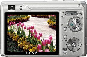 Sony Cybershot DSCW200 12.1MP Digital Camera with 3x Optical Zoom and Super Steady Shot N5