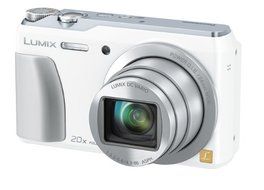 Panasonic Lumix TZ55 digital camera x20 white DMC-TZ55-K Japan model N4