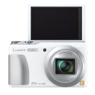 Panasonic Lumix TZ55 digital camera x20 white DMC-TZ55-K Japan model N5
