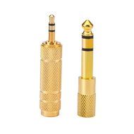 eBoot 4 Pieces Headphone Adapter 6.35 mm (1/ 4 Inch) Male to 3.5 mm Female Stereo Adapter Plus 3.5 mm Stereo Male... N4