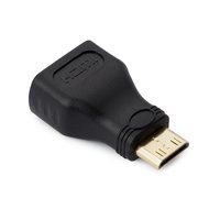 Aurum Cables Right Angle L Shape HDMI Male to HDMI Female Adapters - Black - Pack of 5 + 3 Cable Ties N37