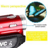 Cmacorders , SSstar Digital Video Camcorder HD Max 20.0 MP 1280720P Camera DV 3.0 Inches TFT LCD Screen 16X Zoom... N7