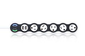 360 Electrical 36052 Power Curve 7 Outlet Surge Protector N3