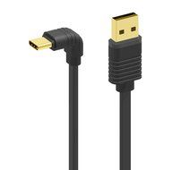 Owoda USB 3.1 Type-c to USB High Speed Charging Cable 90 Degree Reversible Cable for Nexus 6P and all Type-C Supported... N4