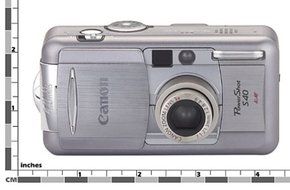 Canon PowerShot S40 4MP Digital Camera w/ 3x Optical Zoom N3