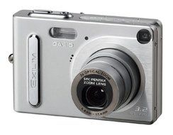 Casio Exilim EX-Z3 3.2MP Digital Camera w/ 3x Optical Zoom and Dock