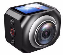 CAMZON 360 Degree Spherical Panorama Camera VR Wifi Sports Action Video Camera 1440P 1080P 220&deg; Wide Angle Lens N4
