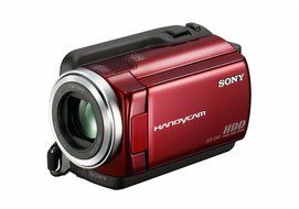 Sony DCR-SR47 Hard Disk Drive Handycam&reg; Camcorder (Red) (Discontinued by Manufacturer) N3