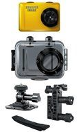 Sharper Image SVC555BL 720P Action Cam with Waterproof Case, Includes Bike and Helmet Mount (Blue) N4