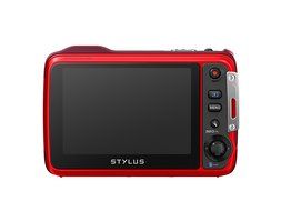 Olympus Stylus TG-630 iHS Digital Camera with 5x Optical Zoom and 3-Inch LCD (Red) (Old Model) N3