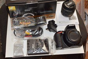 Nikon D5500 Digital SLR DX-format Camera (Black Body Only) - International Version (No Warranty) N5