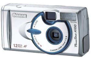 Canon PowerShot A100 1.2MP Digital Camera N4