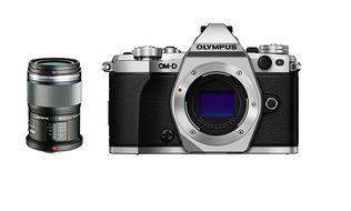 Olympus OM-D E-M5 Mark II (Silver) (Body Only) V207040SU000 OM D EM5 EM M5 w/ Olympus MSC ED M. 60mm f/2.8 Lens