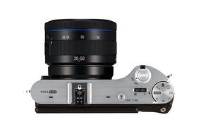 Samsung NX300 20.3MP CMOS Smart WiFi Mirrorless Digital Camera with 20-50mm Lens and 3.3" AMOLED Touch Screen... N9