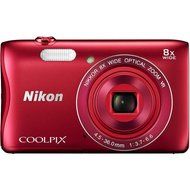 Nikon COOLPIX S3700 Digital Camera with 8x Optical Zoom and Built-In Wi-Fi (Pink) N16