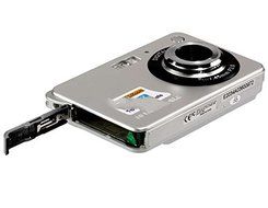 Dc-09 2.7" Tft Lcd Screen Digital Camera With 4X Digital Zoom (Silver) Produced by YSK N8