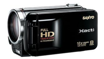 Sanyo VPC-FH1A Full HD Video and 8 MP Digital Photos (Black) (Discontinued by Manufacturer) N3