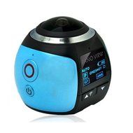 OVTECH Wireless 360 Degree Panoramic Camera 3D VR Action Sports Camera Wifi 16MP 4K HD 30fps Waterproof 230&deg; Lens... N8