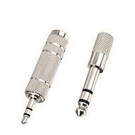eBoot Headphone Adapter 6.35 mm (1/ 4 Inch) Male to 3.5 mm Female Stereo Adapter Plus 3.5 mm Stereo Male to 6.35... N5