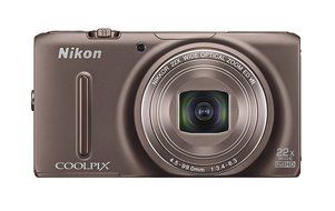 Nikon 2013 Coolpix S9500 Digital Camera brown 18.1 MP 22x - International Version N7