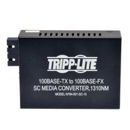 TRIPP LITE N784-001-SC-15 10/100 UTP to Singlemode Fiber Media Converter 15kM RJ45/SC N3