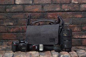 Matin Balade-300 Camera Shoulder Bag Charcoal N2