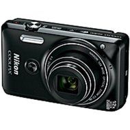 Nikon Coolpix S6900 16 Megapixel Compact Camera - Black - 3 LCD - 16:9 - 12x Optical Zoom - 4x - Optical (IS)...