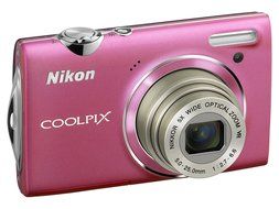 Nikon Digital Camera COOLPIX S5100 Pink S5100PK 12.20MPS x5 Optical zoom Wide range 28mm 2.7 inch N6