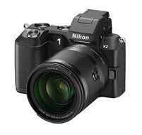 Nikon mirrorless single-lens 10x zoom kit 1 NIKKOR VR Nikon 1 V2 compact 10-100mm f / 4-5.6 included Black N1V210ZKBK...