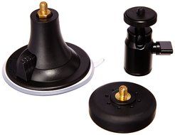 XSories Fix/Tilt &amp; Shoot Camera Mount System, Magnet and Suction Mounts, Detachable Angle Adjuster, Telescopic... N6