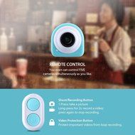 RioRand Mini Lifestyle Action Camera with 8 Mega Pixel Coms Image Sensor 145 Degree Wide Angle Lens 2.4g Remote...