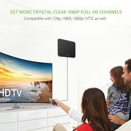 Pictek HDTV Antenna, Indoor Digital TV Antenna 35Miles, with Al Material for Signal Reception N8