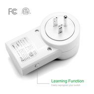 Etekcity Wireless Remote Control Electrical Outlet Switch for Household Appliances (Certified Refurbished) N3