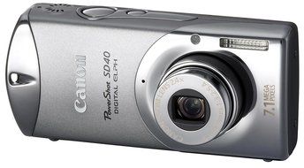 Canon PowerShot SD40 7.1MP Digital Elph Camera with 2.4x Optical Zoom (Noble Blue) N19