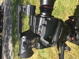 Panasonic AG-AF105A Micro Four Thirds Camcorder, Full HD Progressive Recording And 24PsF 10 bit (AGAF100A) N2