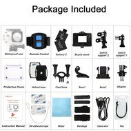 Sports Camera, SOOCOO 4K Action Camera 20MP 2.0 Inch Waterproof Diving Camera Wrist 2.4G Wireless RF Remote Control... N4