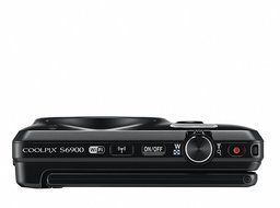 Nikon COOLPIX S6900 16MP Digital Camera with 12x Zoom, Rich Black (International Version, No Warranty) N16