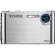 Samsung NV4 8.1MP Digital Camera with 3x Optical Zoom (Silver) N2